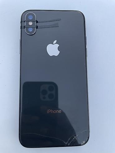 12 pro maz: IPhone X, Б/у, 256 ГБ, Черный, Чехол, 85 % — 1