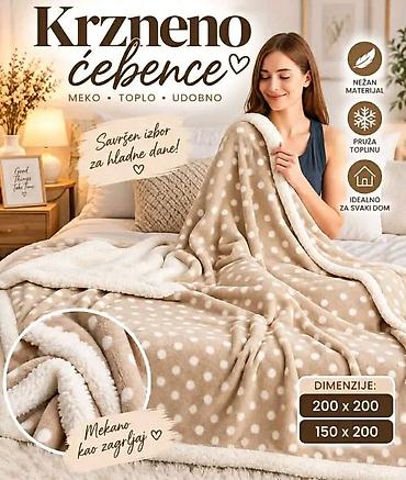 Ćebad i pokrivači: Ušuškajte se u mekoću i toplinu! ✨ Krzneno ćebence od izuzetno mekanog — 12