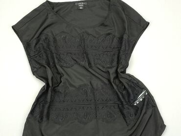 czarne bluzki bez ramiączek: Блуза жіноча, Amisu, L, стан - Дуже гарний