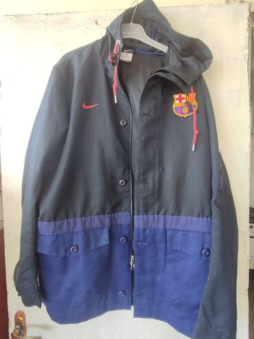 Пиджаки: Мужская куртка, Ветровка, Осенняя, Nike, L (EU 40)