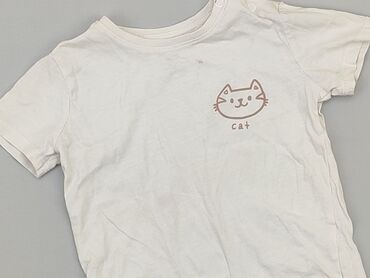 letnie sukienki białe haftowane: T-shirt, Fox&Bunny, 2-3 years, 92-98 cm, condition - Good