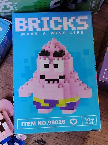 Конструктор BRICKS “Make a Wise Life” — набор микро-кирпичиков для