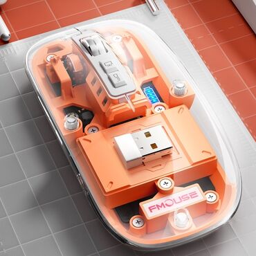 Компьютерные мышки: Прозрачная мышка Мышка для ноутбука Блютуз мышка Беспроводная мышка — 10