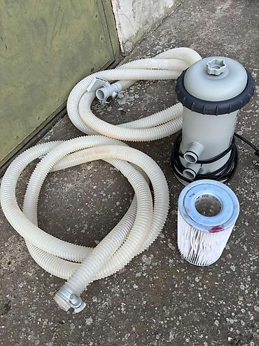 Bazeni i oprema: Kartušni filter-pumpa za bazen C530 sa crevima i filterom (filter — 8