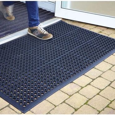Грязезащитные и придверные коврики: Придверный коврик Новый, Наружный, 60 см * 90 см, Прямоугольный, цвет - Черный — 2