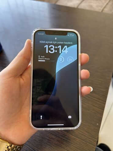 Apple iPhone: IPhone 12, 64 GB, White Titanium, Face ID