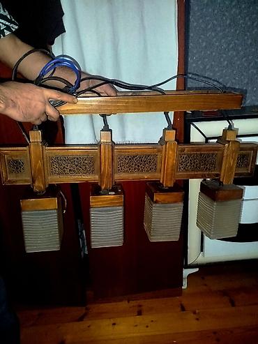 suni agaclar: Çılçıraq, 4 lampa, Taxta — 1