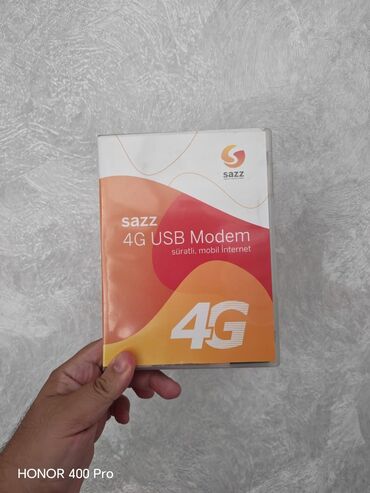 Компьютеры, ноутбуки и планшеты: Sazz 4G USB Modem, mobil internetə sürətli qoşulmaq üçün etibarlı