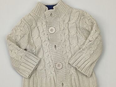 kolorowy sweterek dla chłopca: Kardigan, 6-9 m, stan - Bardzo dobry
