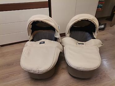 Коляски: Коляска для двойни RIKO Basic (2 в 1) - Формат «бок о бок»: две — 7