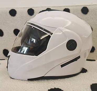 dayun motor: Çənəsi açılan DAYU modul tipli motosiklet dəbilqəsi – ağ rəng 75-azn — 6