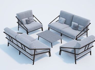 Мебель на заказ: ЛОФТ стилиндеки стол стул.диван, кроват, качели жана башка мебелдерине — 21