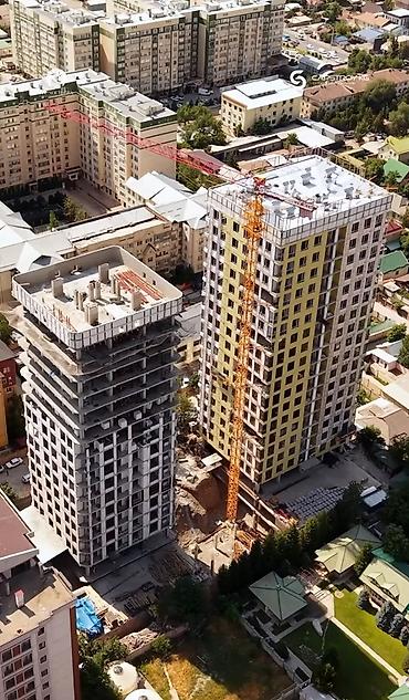 Продажа квартир: 3 комнаты, 102 м², Ак-Кеме Элитка, 15 этаж, ПСО (под самоотделку) — 5
