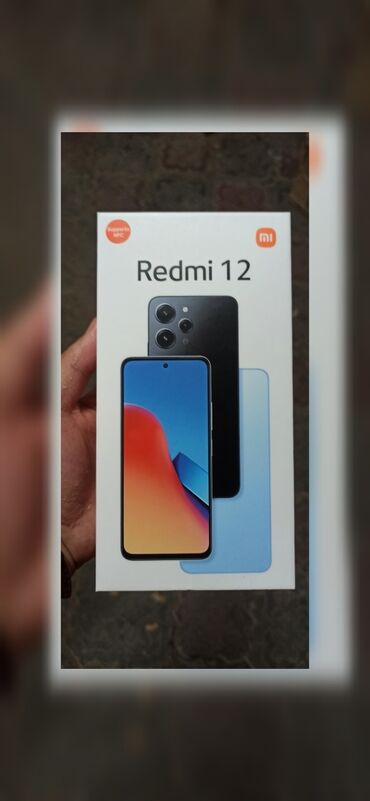 Redmi: Redmi 12, 256 GB, rəng - Mavi