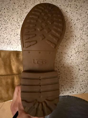 moon boots snizenje: UGG ženske čizme do listova, od prirodne brušene kože (an tilop). - — 6
