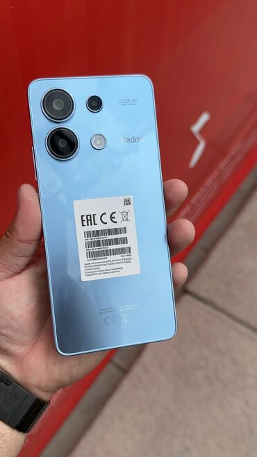 телефон хиоми: Xiaomi, Redmi Note 13, Б/у, 128 ГБ, цвет - Голубой