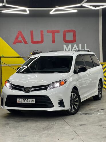 Toyota: Toyota Sienna: 2019 г., 3.5 л, Автомат, Бензин, Минивэн