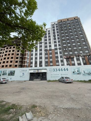купить квартиру на котловане: 2 бөлмө, 72 кв. м, Элитка, 5 кабат, ПСО (өзү оңдоп түзөтүп бүтүү үчүн)