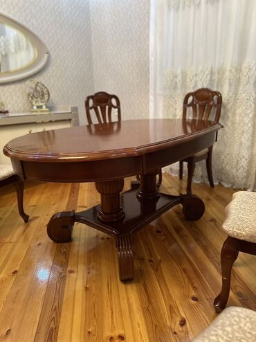 isdolar: Для гостиной, Нераскладной, Овальный стол