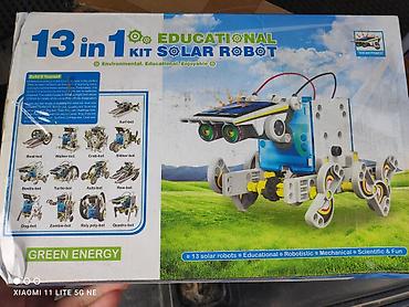 аккумулятор солнечный: Конструктор-робот на солнечной энергии 13-in-1 Educational Solar Robot — 1