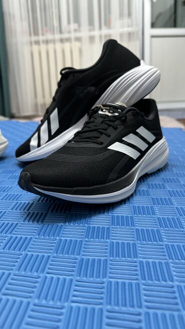 кроссовки адидас мужские оригинал кожаные: Эркектердин кроссовкасы, 40, Adidas, Жаңы, түсү - Кара, Өзү алып кетүү
