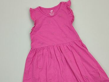 Kid's Dress H&M, 6 years, height - 116 cm., Cotton, condition - Very good