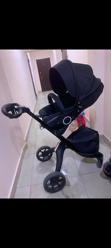 коляски стокке цена: Коляска, Stokke, цвет - Черный, Б/у, Самовывоз — 2