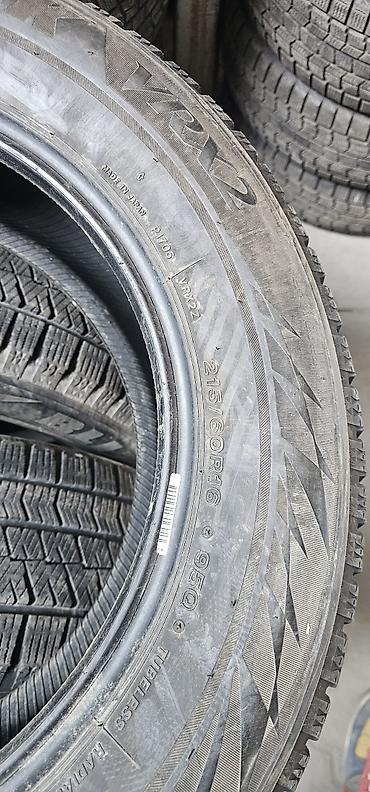 4100 r16: Шины 215 / 60 / R 16, Зима, Б/у, Комплект, Легковые, Япония, Bridgestone — 3