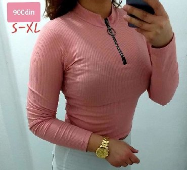 heklanje bluza: One size, color - Pink