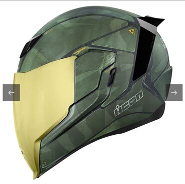 мотоцикл шлем: Мотошлем Интеграл Icon Airflite Battlescar 2 состоянии нового yamaha