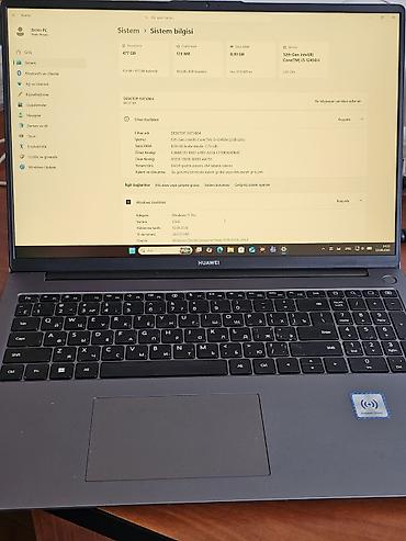 huawei matebook d15: HUAWEI noutbuk – Intel Core i5-12450H. - Model: Huawei (MateBook — 1