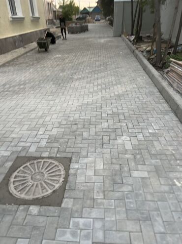 резиновые покрытия для спортивных площадок: Брусчатка