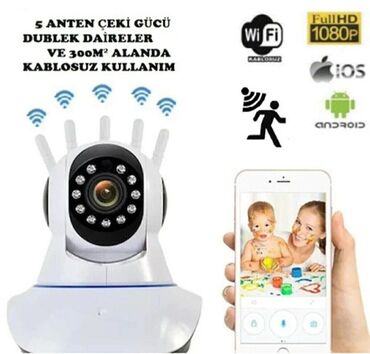 baby monitor: 🔸Original HISEEPU brendi olan Wifi PTZ smart ip kamera 📽️KAMERANIN