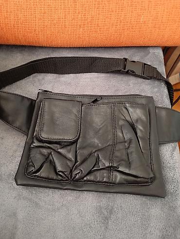 Putni koferi i torbe: Set torbi i tašni – više modela - Elegantna crna tašnica sa metalnim — 12