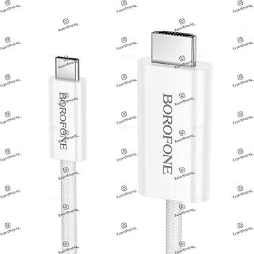 hdmi micro usb: Кабель-переходник BOROFONE DH10 Type-C to HDMI — удобный адаптер — 2