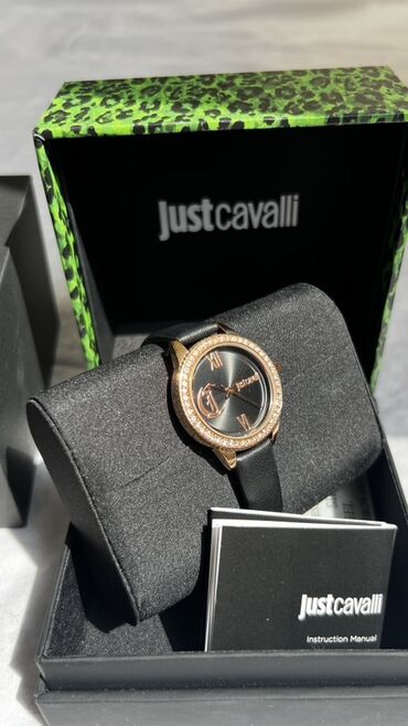 Qol saatı, Just Cavalli, rəng - Qara