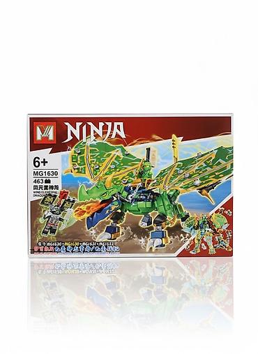bayblade burst: Конструктор NINJA MG1630 — «Wing Elemental Dragon» (463 детали) - — 1