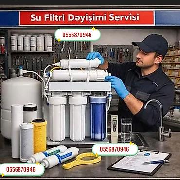Su təmizləmə sistemləri və servis xidməti ​Su filtri ​Su filteri ​Su