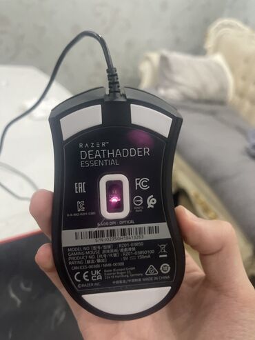 компьютерные мыши redpoint: Проводная игровая мышь Razer DeathAdder Essential в черном цвете с