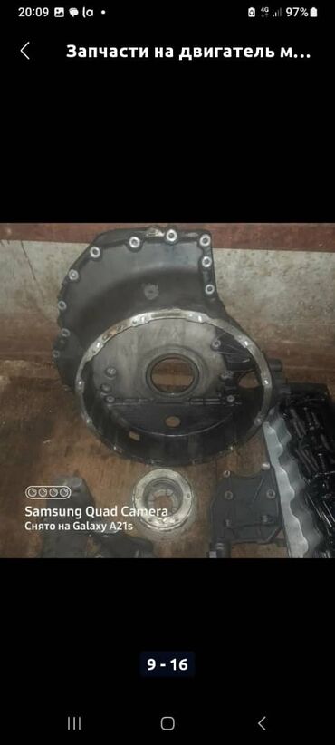 Двигатели, моторы и ГБЦ: Дизельный мотор Mercedes-Benz 4.3 л, Б/у, Оригинал — 9