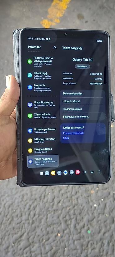 samsung tab a9: İşlənmiş Samsung Galaxy Tab A9, 8,9", 64 GB, Ünvandan götürmə, Ödənişli çatdırılma — 3