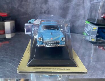 Avtomobil modelləri: Коллекционная модель GAZ-M21 Volga light blue 1958 Altaya Scale — 3