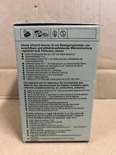 Prekidači: Steinel IS 120 – infracrveni senzor pokreta - Tip: pasivni — 8