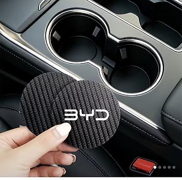 prius salon: BYD avtomobilləri üçün stəkanlıq altlığı (2 ədəd) - Təyinat — 1