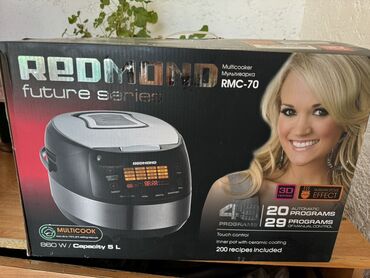 видеокамеры наблюдения видеорегистраторы: Мультиварка REDMOND RMC-70 (future series) - Мощность: 860 Вт - Объем