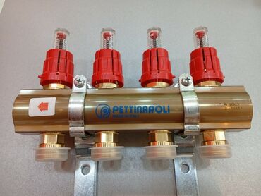 экономичный обогреватель для дома: Pettinaroli (Made in Italy) paylayıcı kollektoru – 4 çıxışlı -