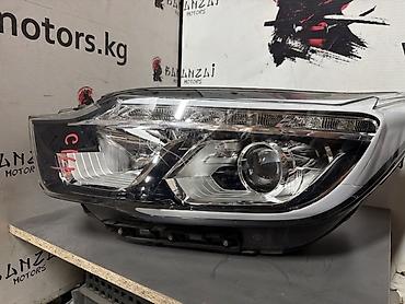 rexston g4: Передняя левая фара Ssangyong 2017 г., Б/у, Оригинал, Корея — 1