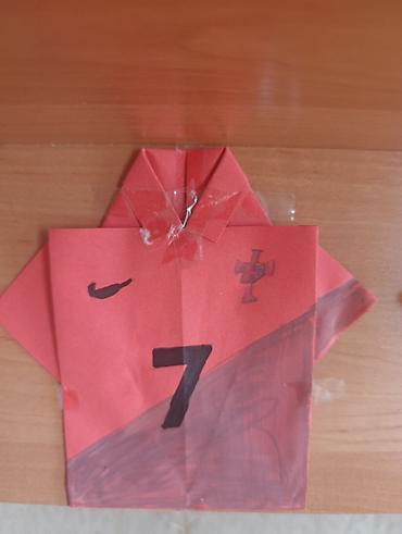 Другие предметы коллекционирования: Каждая по́ 50 Набор бумажных мини‑фигурок «футбольные футболки» ручной — 3