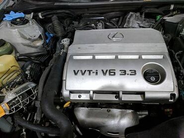Двигатели, моторы и ГБЦ: Бензиновый мотор Lexus 3.3 л, Б/у, Оригинал
