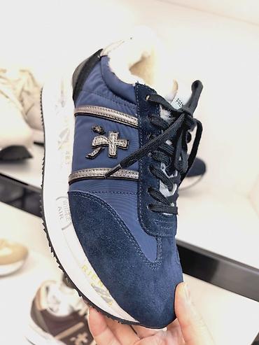 Кроссовки и спортивная обувь: Premiata Мужские-Женские кроссовки в ретро-стиле с массивной подошвой — 15